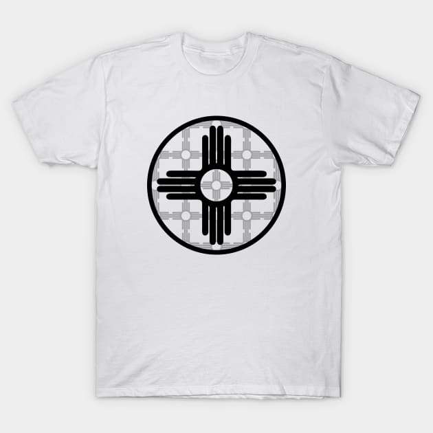 Zia Symbol Pattern - New Mexico Flag T-Shirt by DeadBeatElite